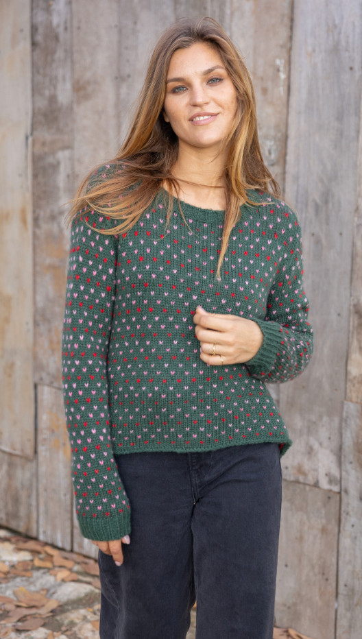 Emily Chunky Crewneck Sweater