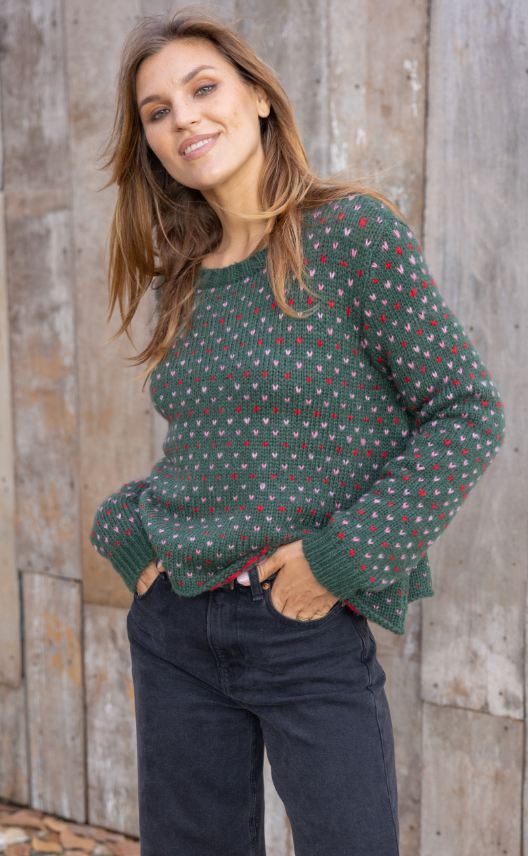Emily Chunky Crewneck Sweater