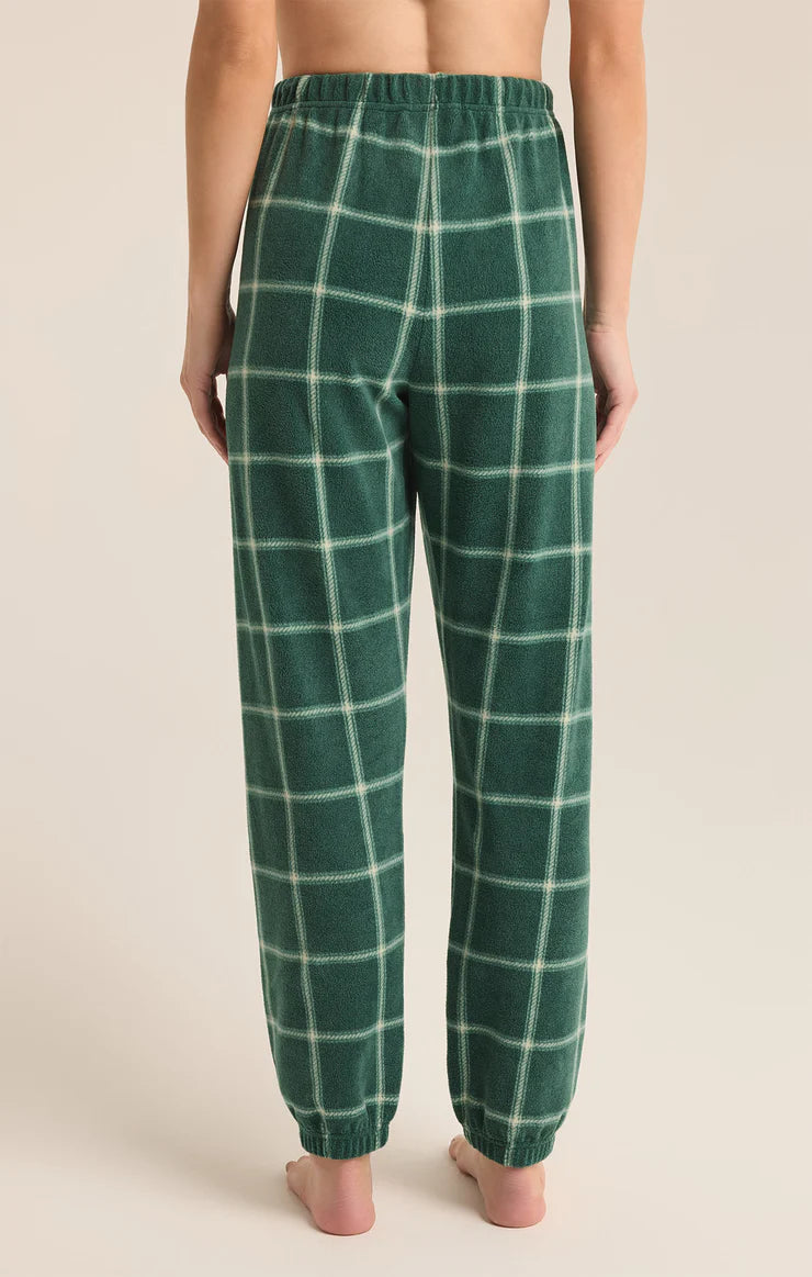 Plaid Jogger