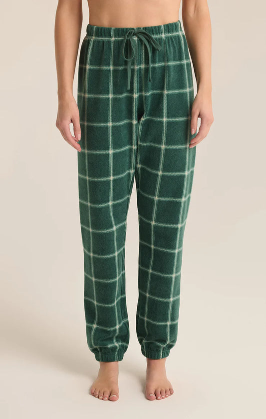 Plaid Jogger