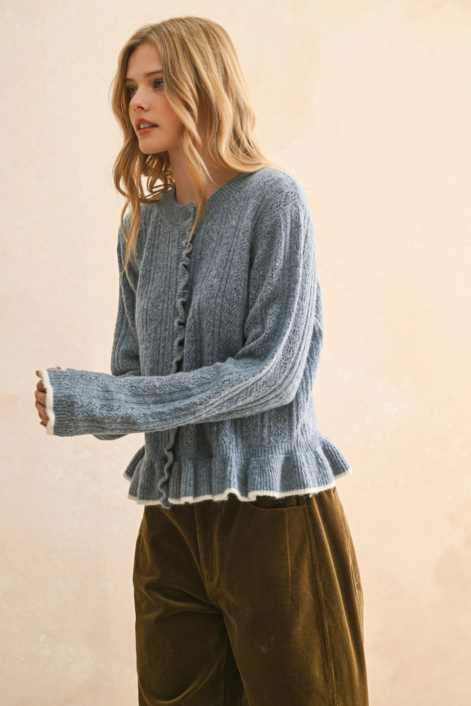 Ruffle A Bit Sweater