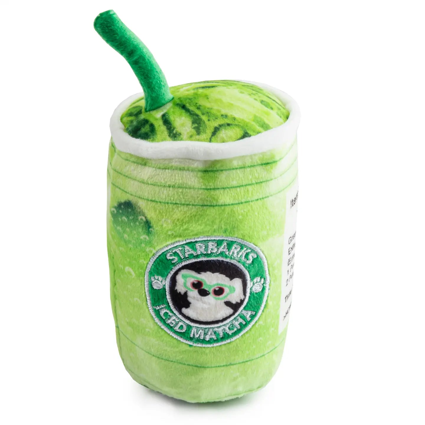 Starbucks Iced Matcha Dog Toy