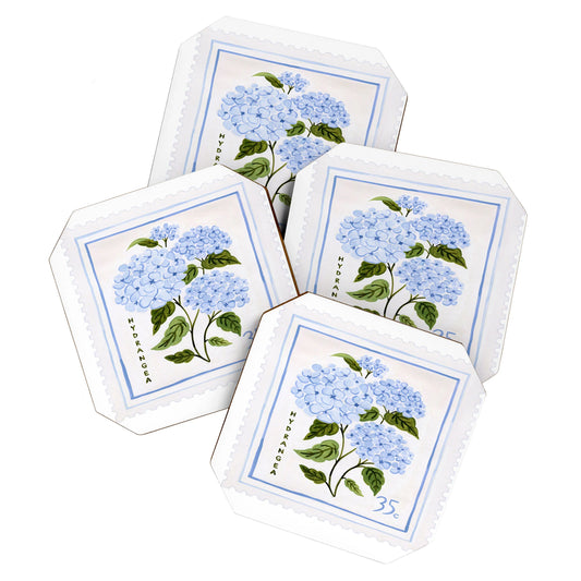 Coasters - Textile Hydrangea