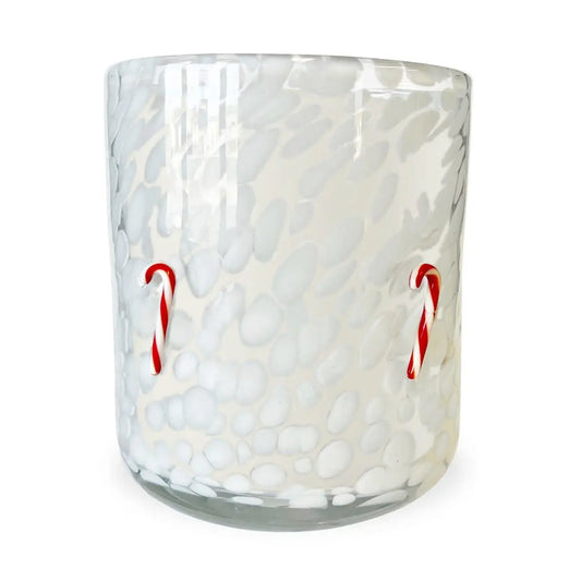 Candy Cane Icon Candle
