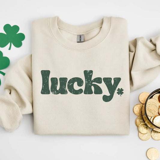 Crewneck Sweatshirt - Lucky