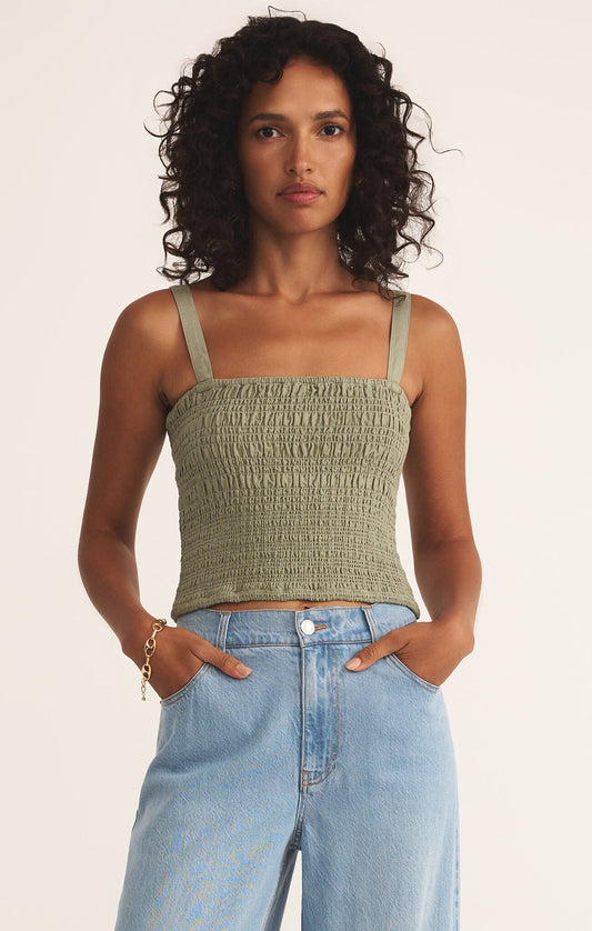 Amelie Linen Top