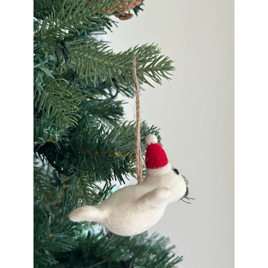 Ornament - Seal W/ Hat