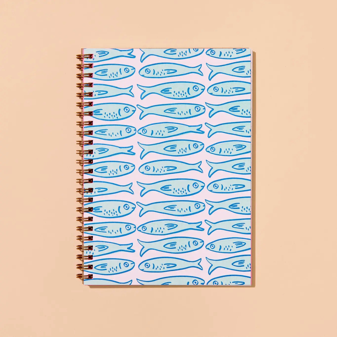 Letterpress Spiral Notebook