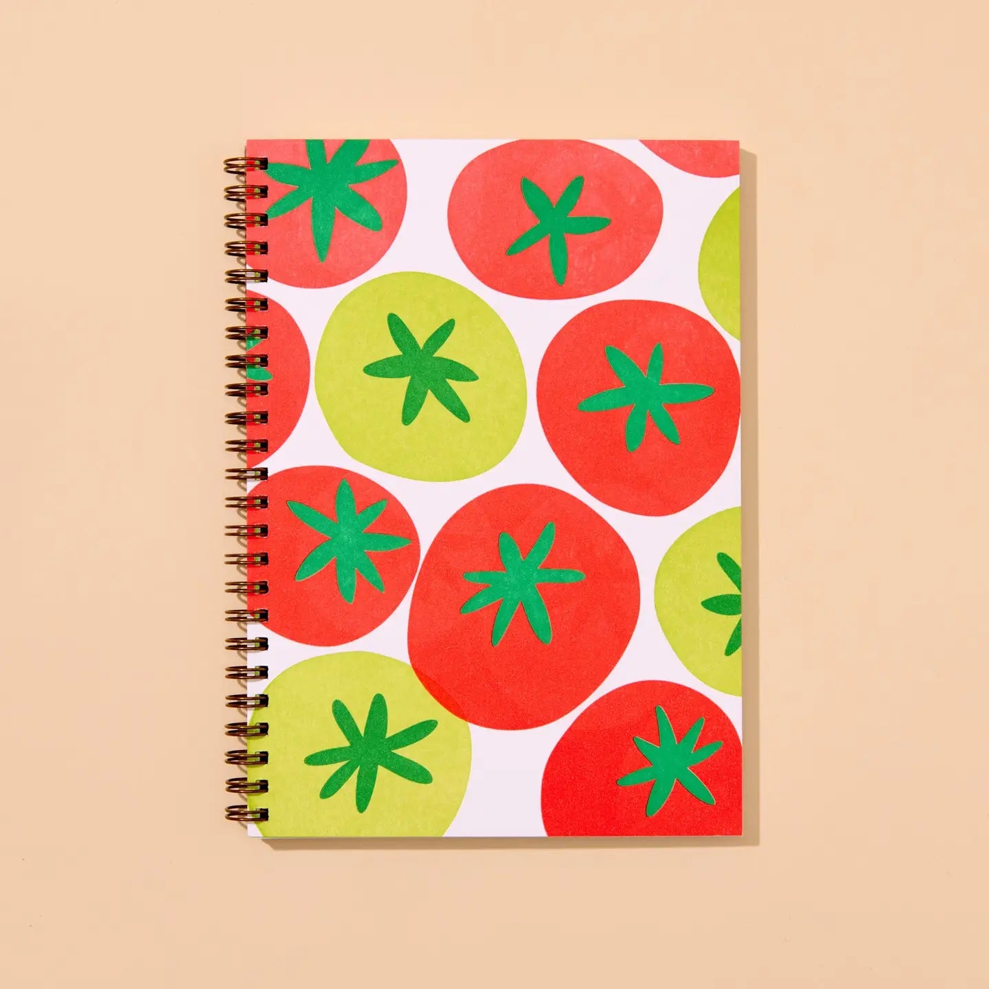 Letterpress Spiral Notebook