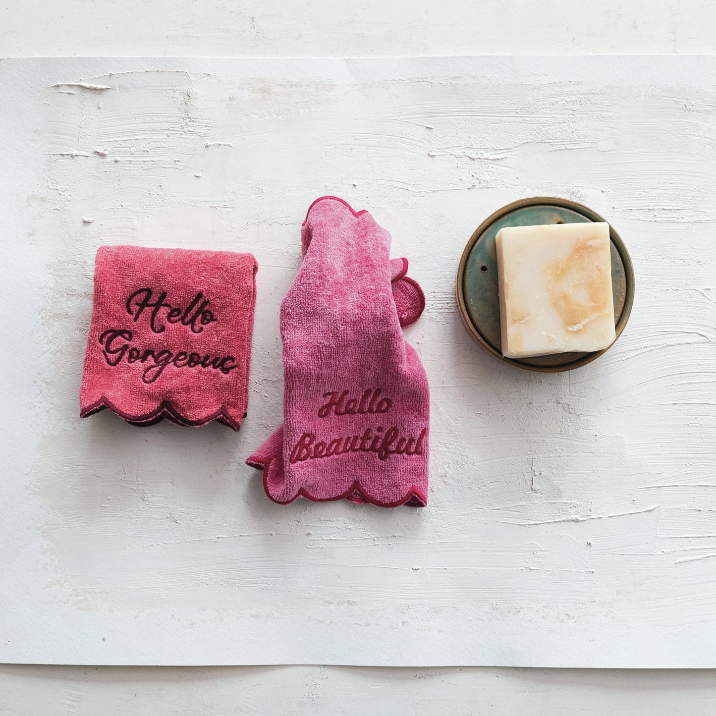 Hello Gorgeous Wash Cloths
