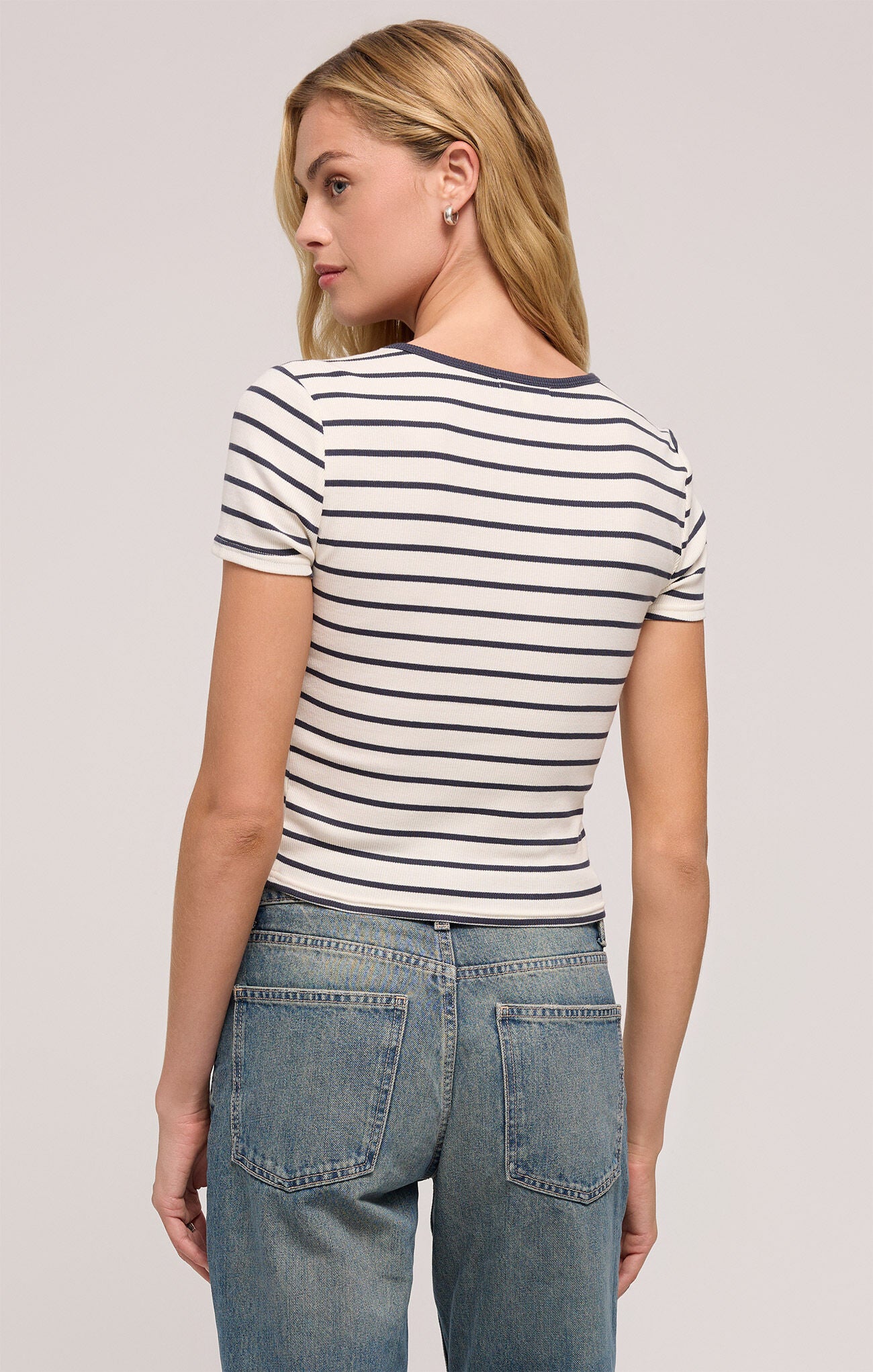 Saxton Striped Tee Shirt