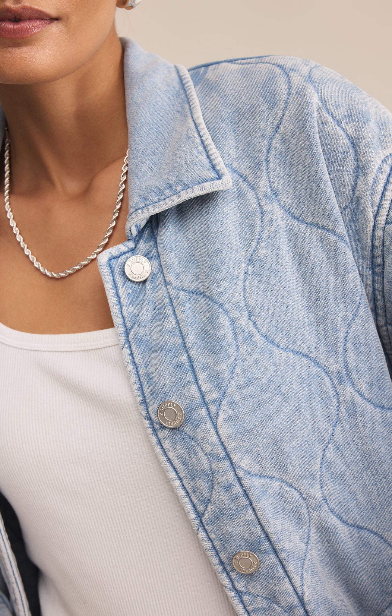 Boulder Knit Denim Jacket