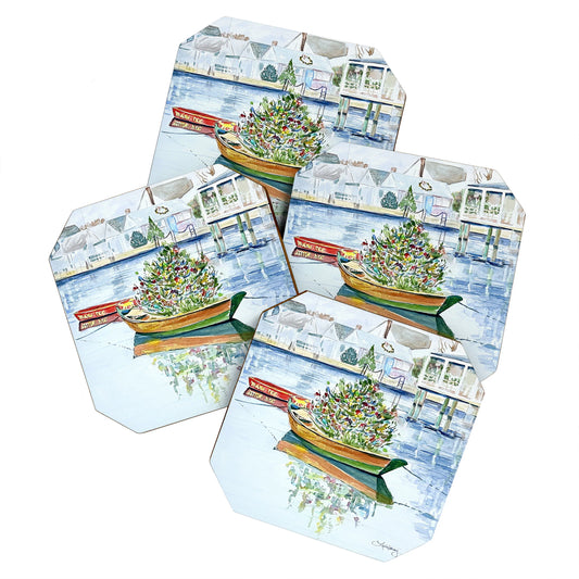 Coasters - Nantucket Christmas