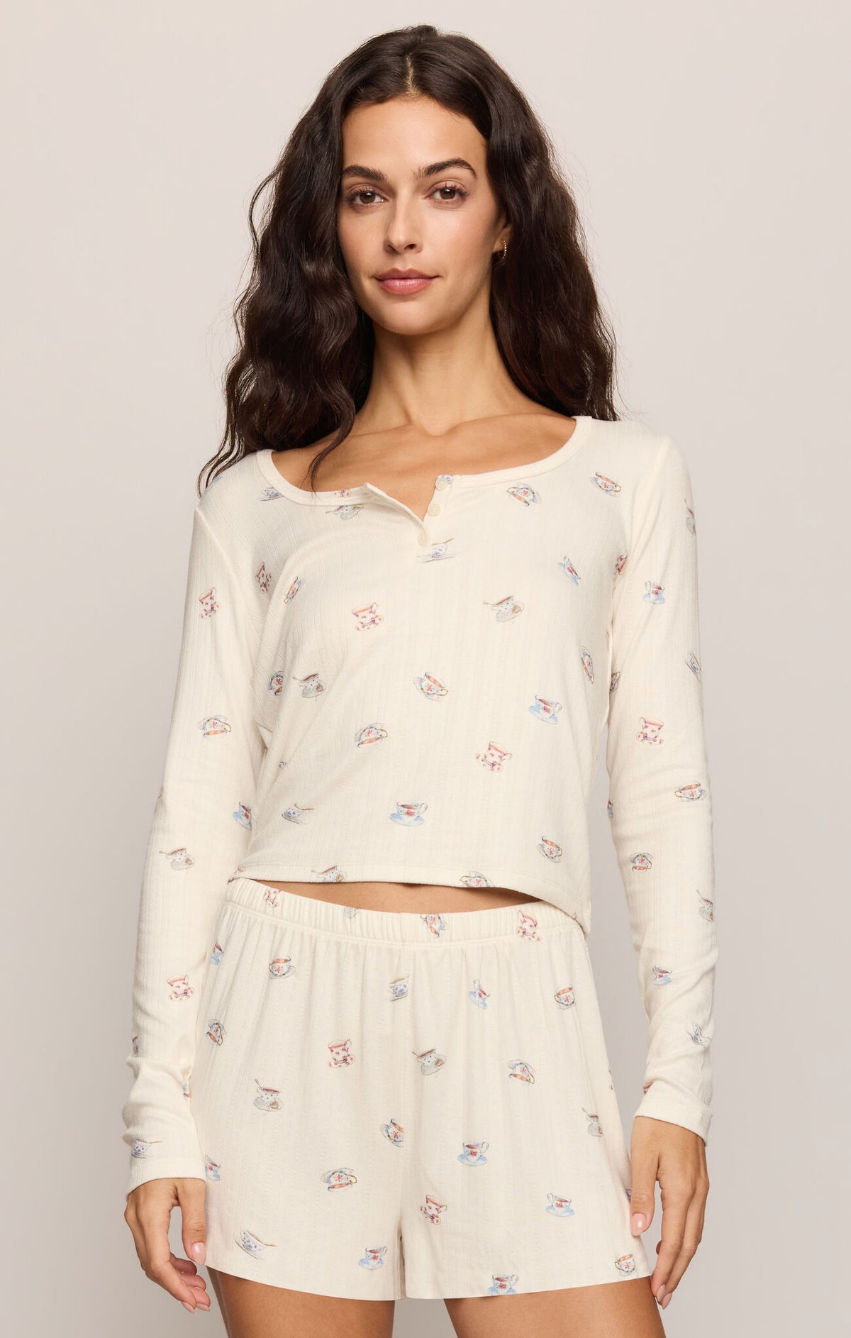 Tea Time Longsleeve Top