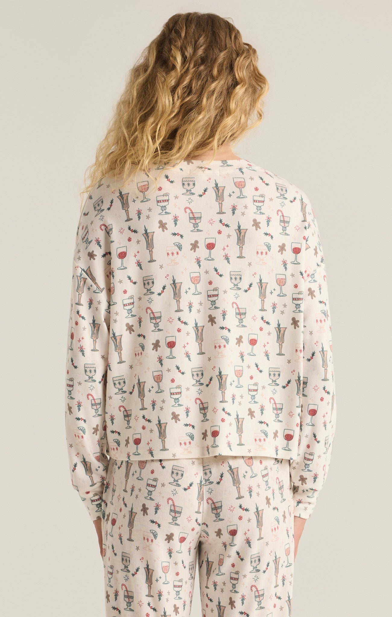 Holiday Spirits Long Sleeve Top