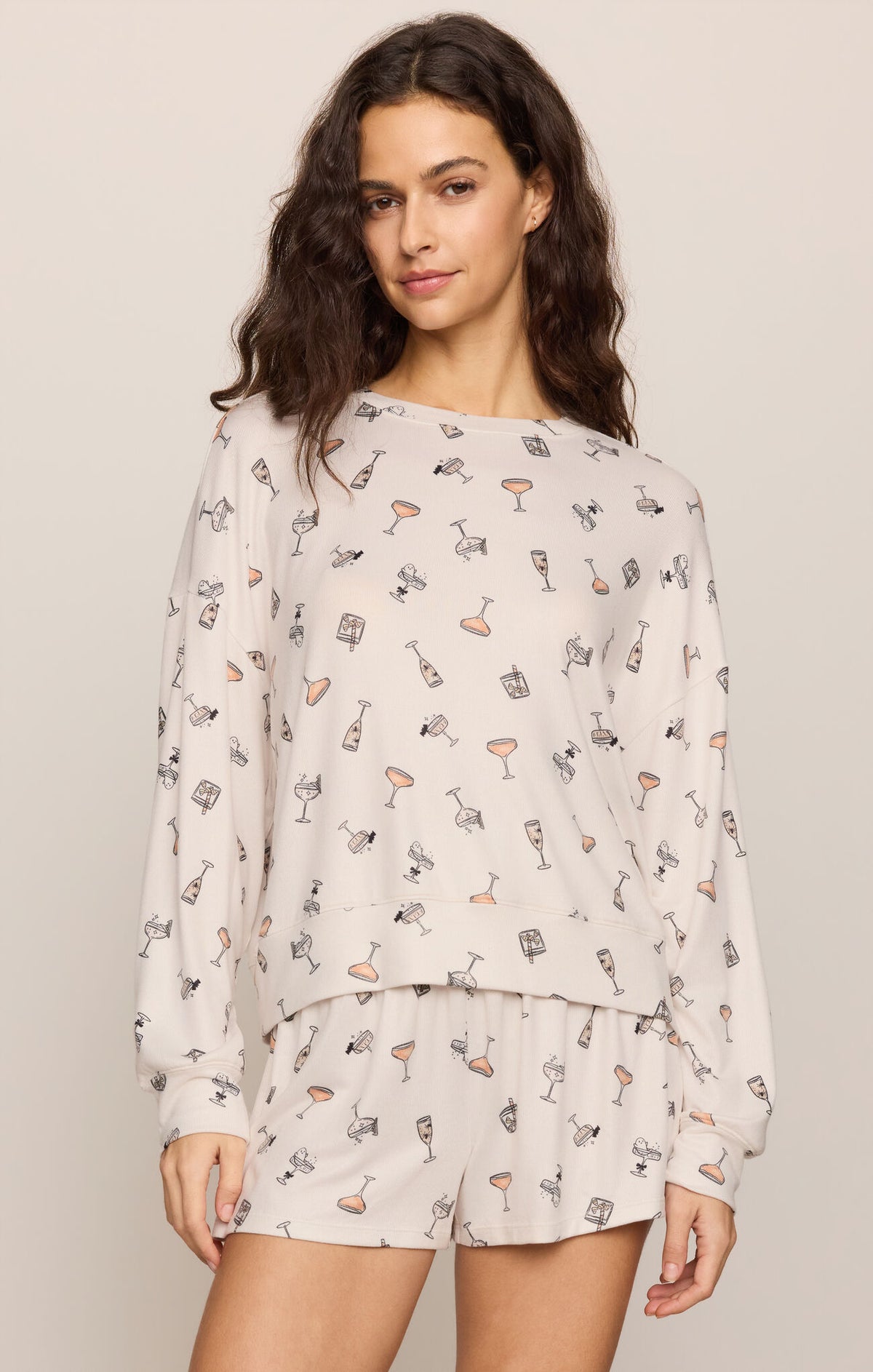 Ella Cocktail Longsleeve Top