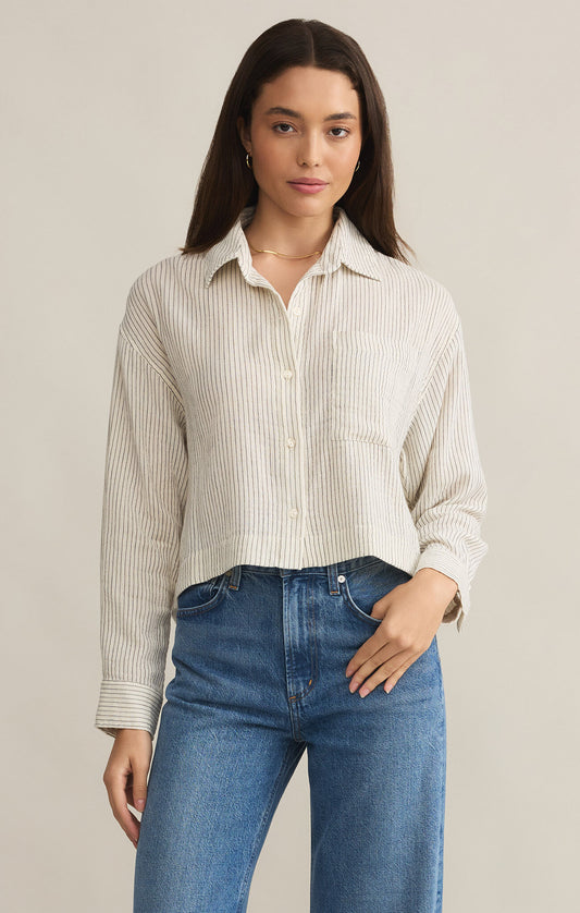 Del Mar Striped Shirt