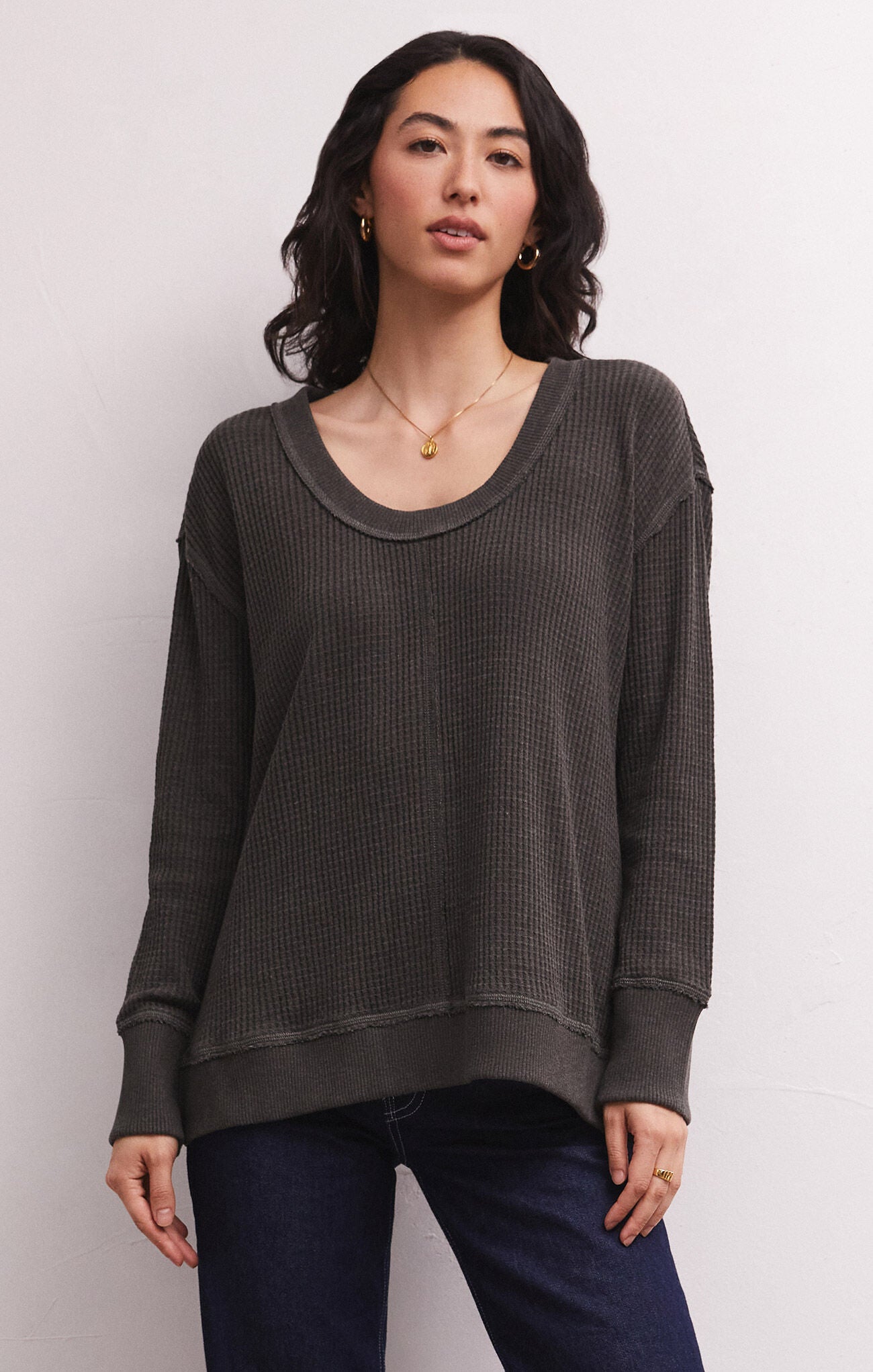 Willow Waffle Top