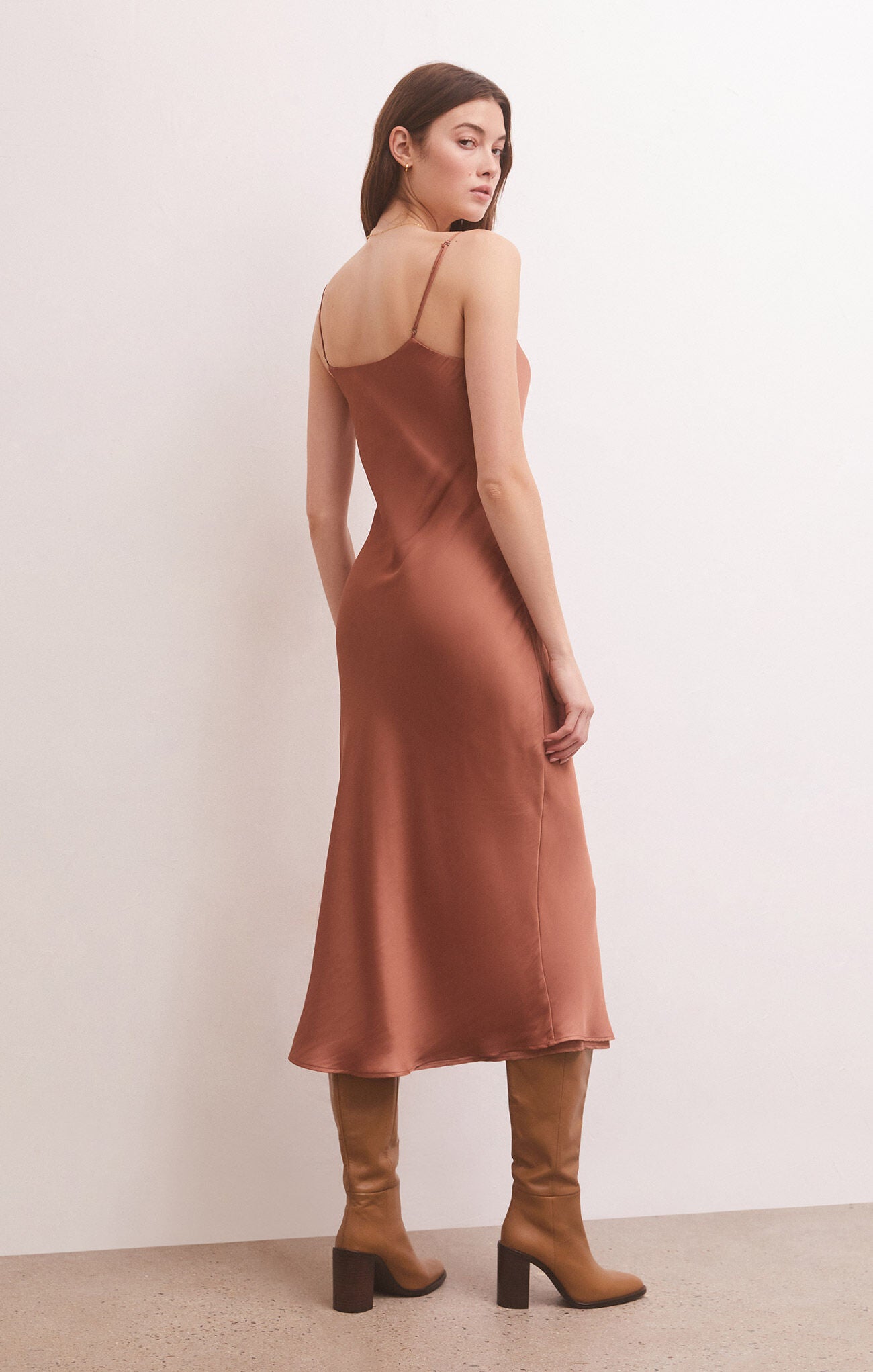 Lark Lux Sheen Slip Dress