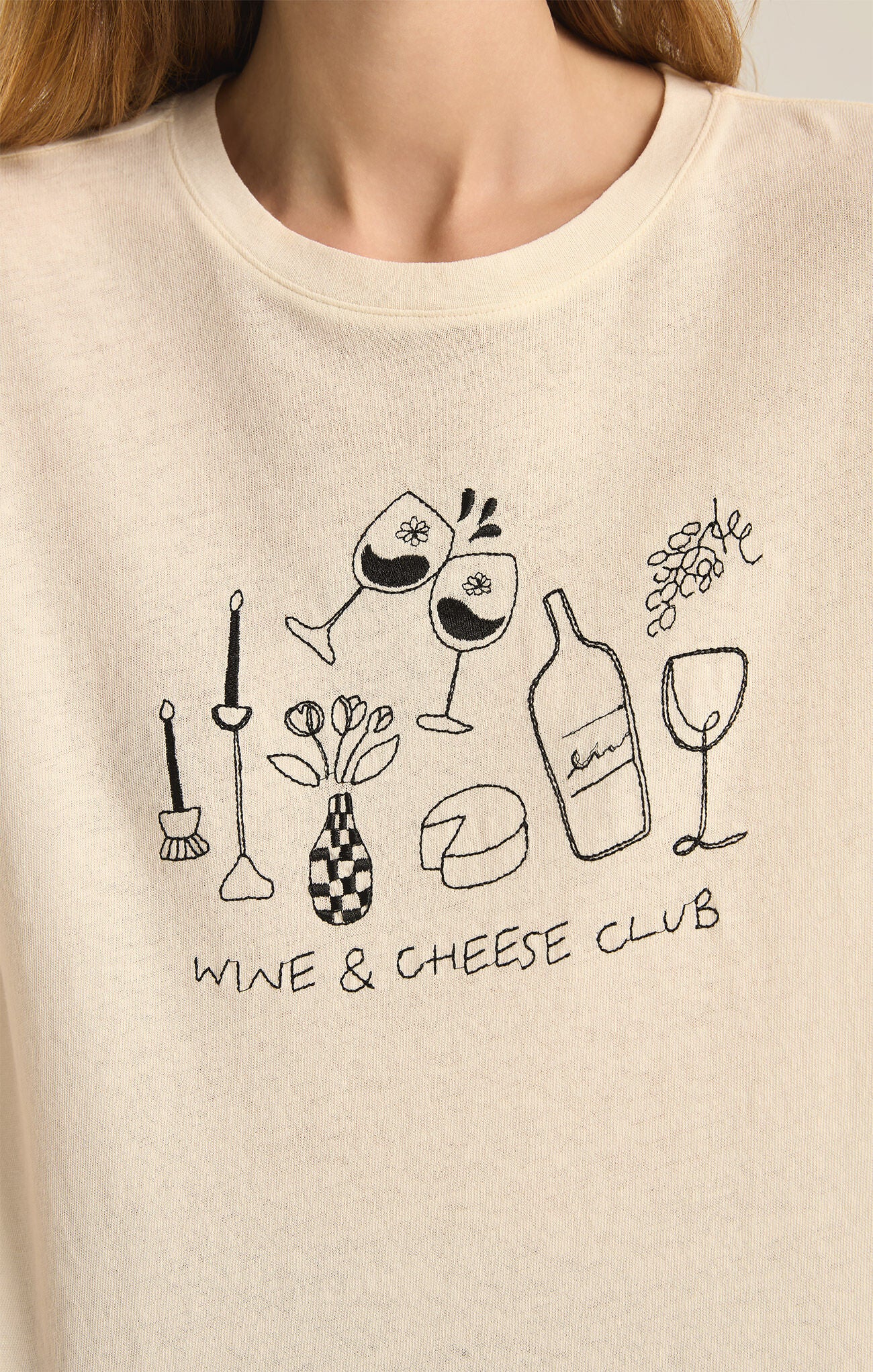 Wine & Cheese Pacific Tee Shirt