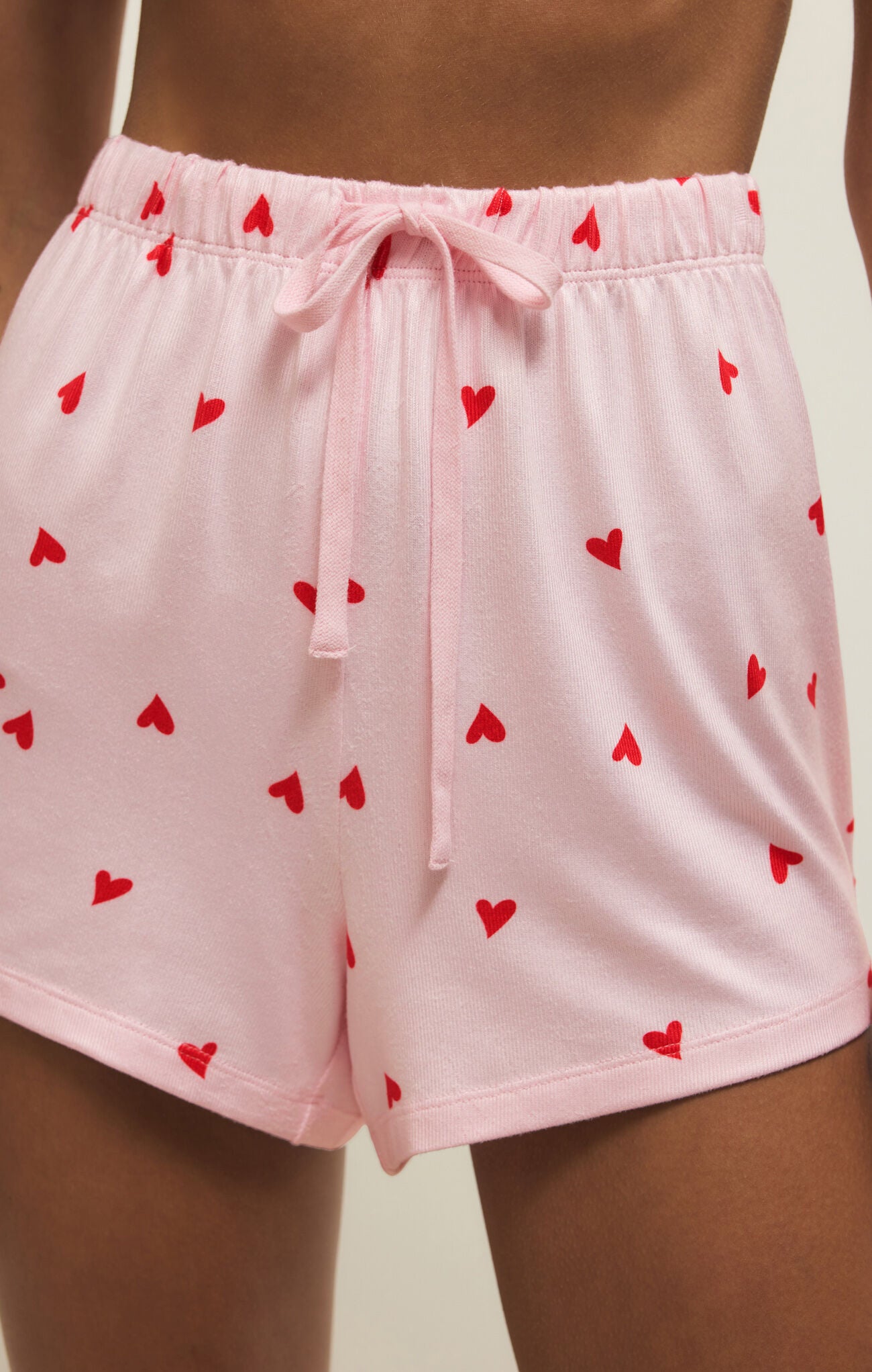 Love First Heart Shorts