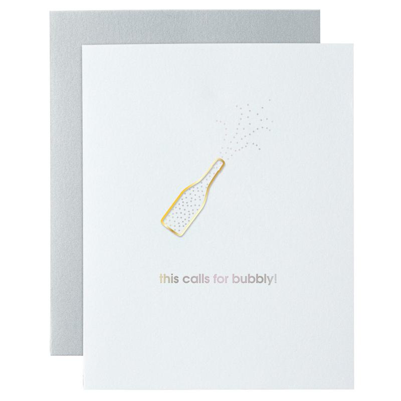 This Calls For Bubbly Card