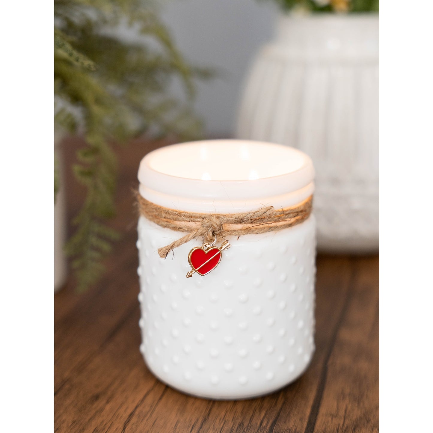Heart Charm Candle
