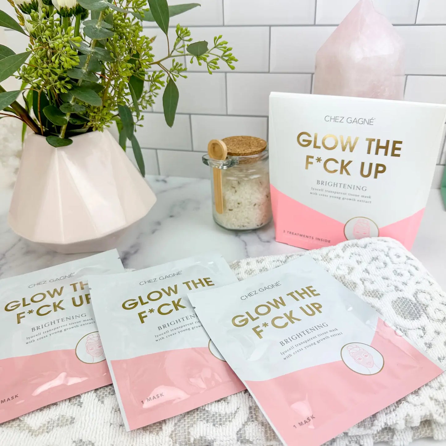 Sheet Mask - Brightening. Glow The F Up