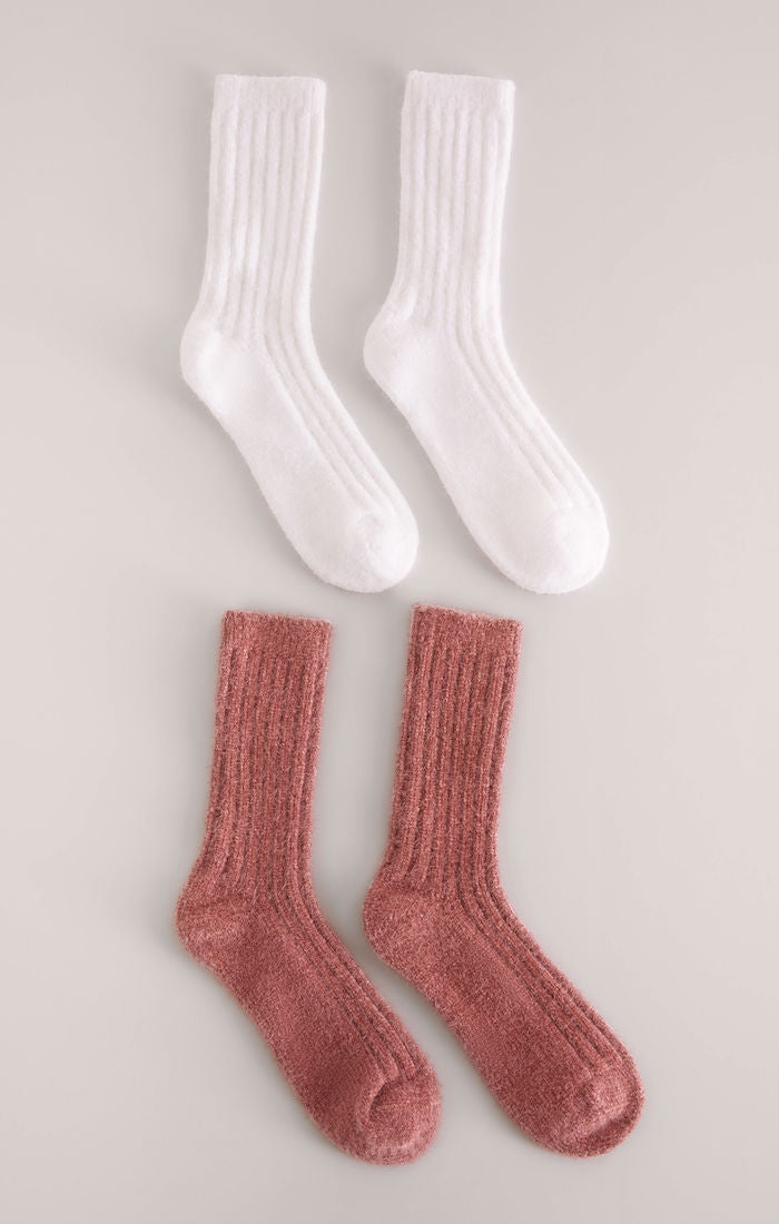 2/Pack Of Plush Socks