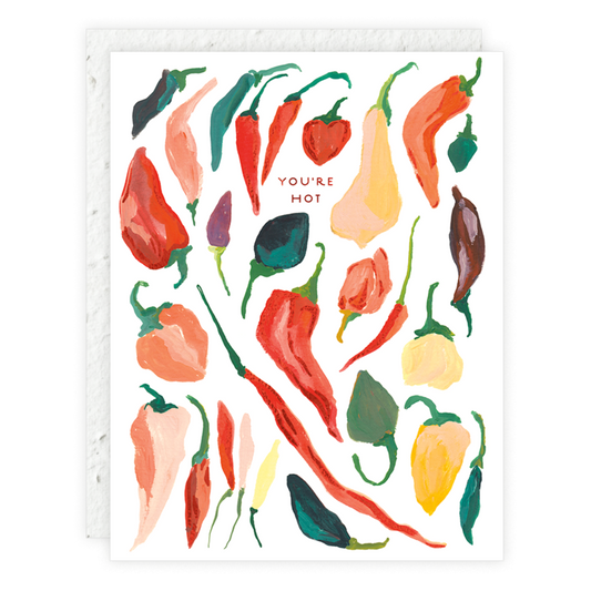 Card - Hot Peppers Love