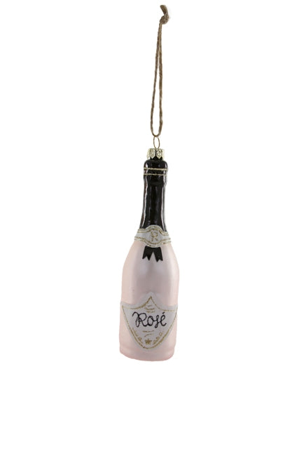 Rosé Bottle Ornament