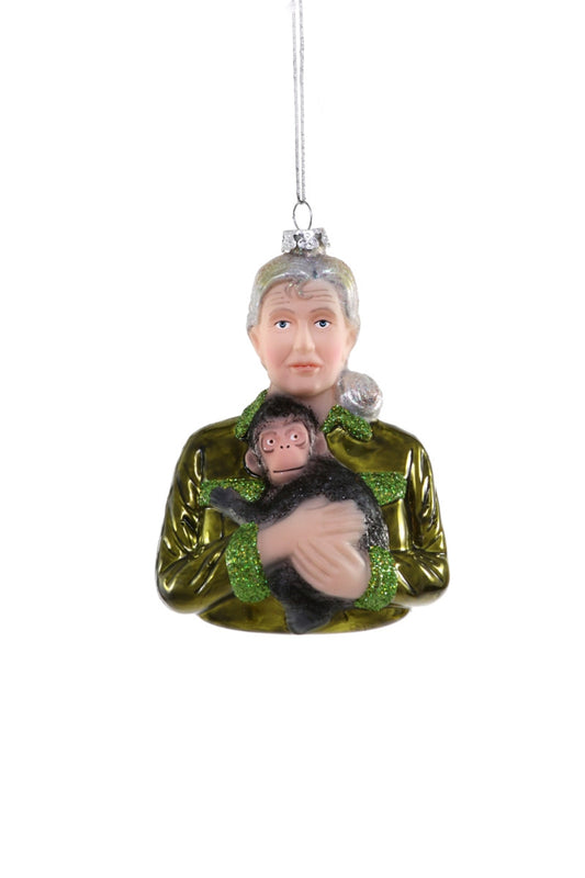 Jane Goodall Ornament