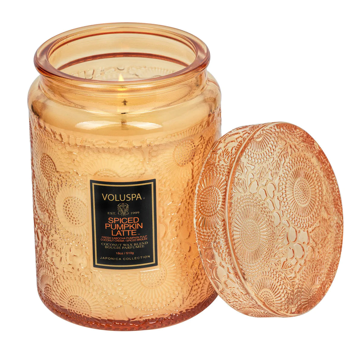 Large Jar Candle - Spiced Pumpkin