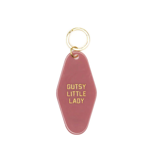 Gutsy Little Lady Keychain