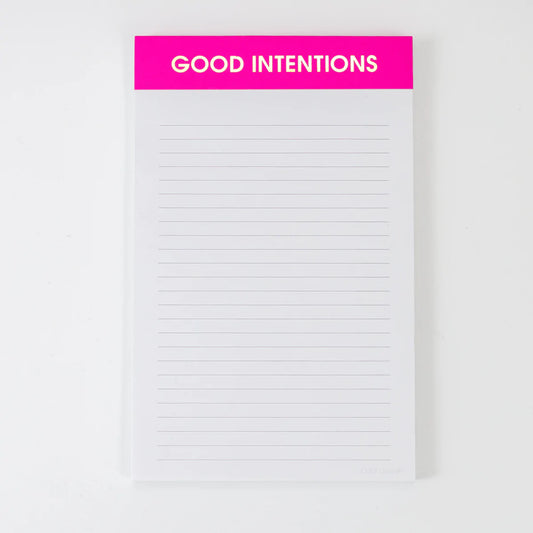 Notepad - Good Intentions