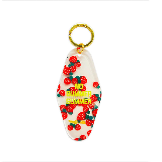 No Bummer Summer Key Chain