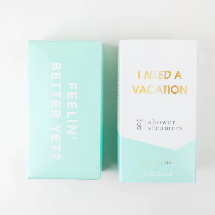 Shower Steamers - I Need A Vacation