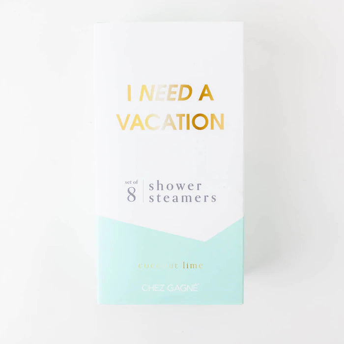 Shower Steamers - I Need A Vacation
