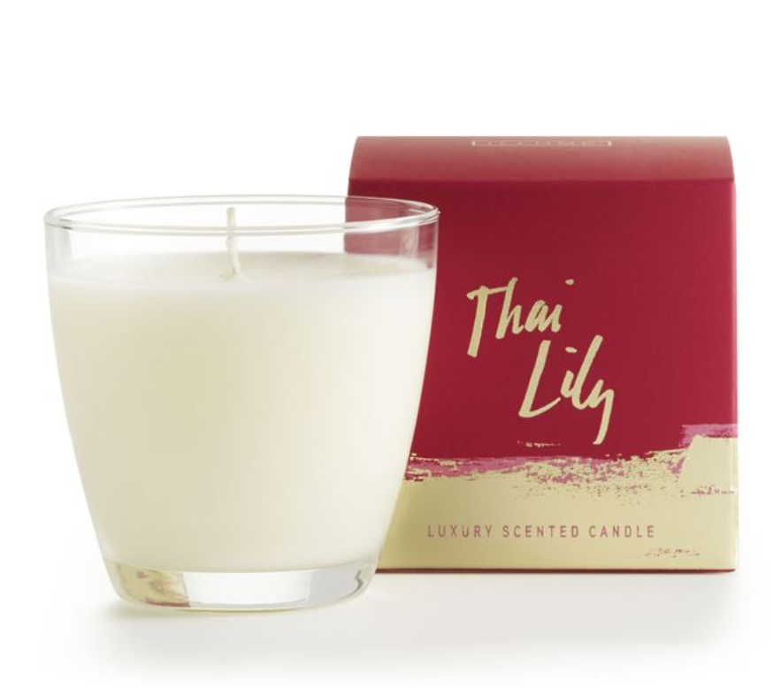 Thai Lily Demi Boxed Glass Candle