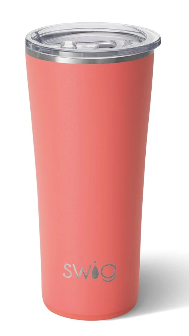 SWIG TUMBLER - MATTE CORAL