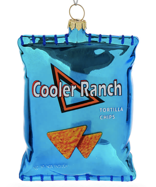 Cooler Ranch Dorito Ornament