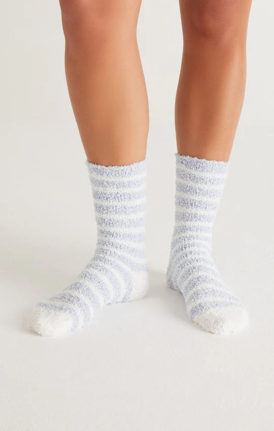 Set/2 - Stripe Plush Socks