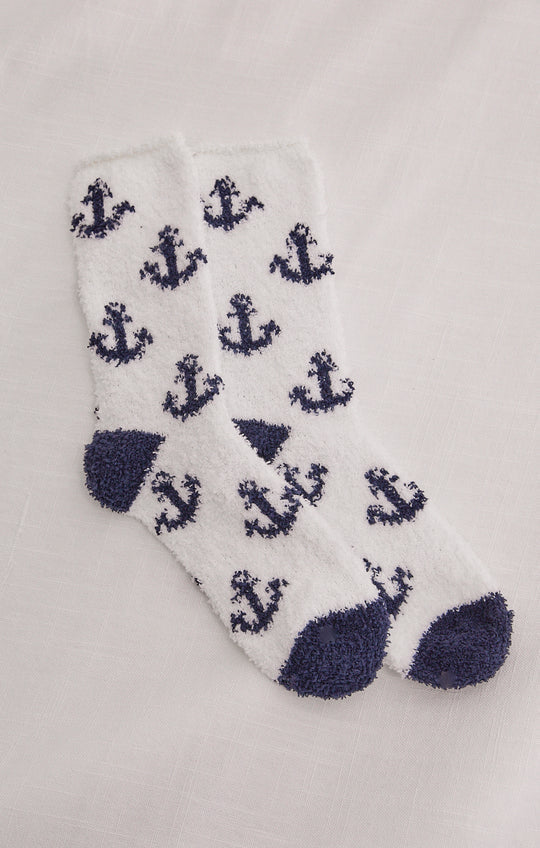 Plush Anchor Socks