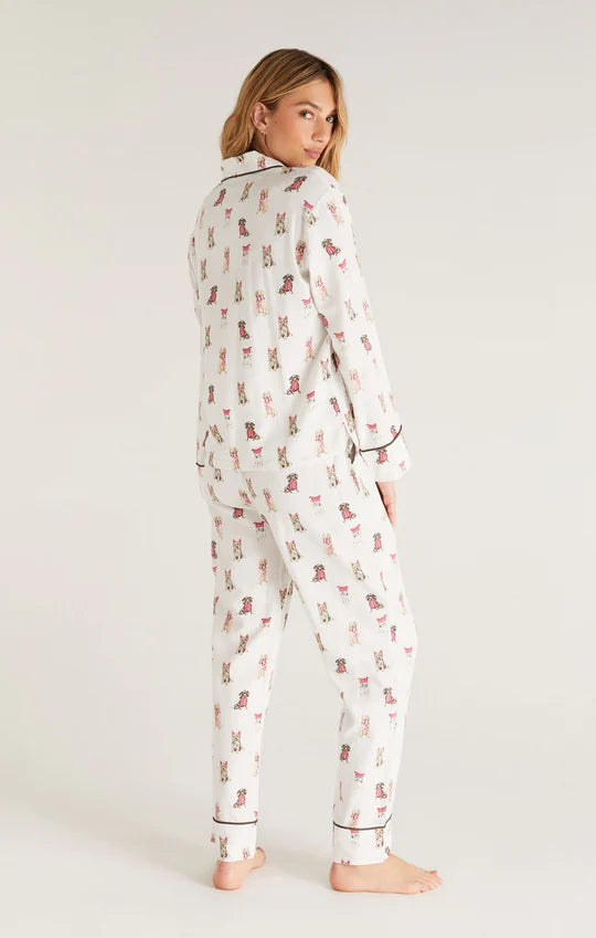 Pajama Set - Sleep All Day Pups