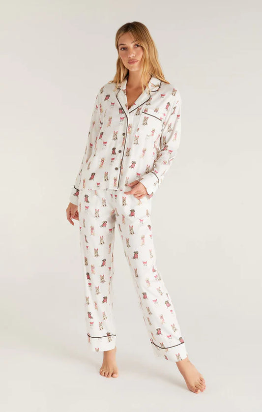 Pajama Set - Sleep All Day Pups