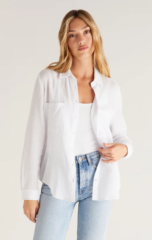 Kaili Button Up Top