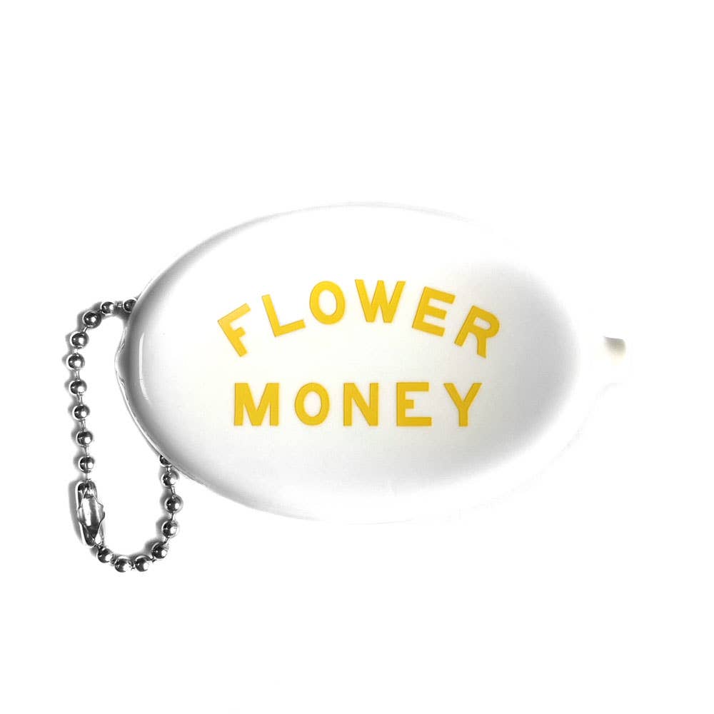 Coin Purse Keychain - Flower Money