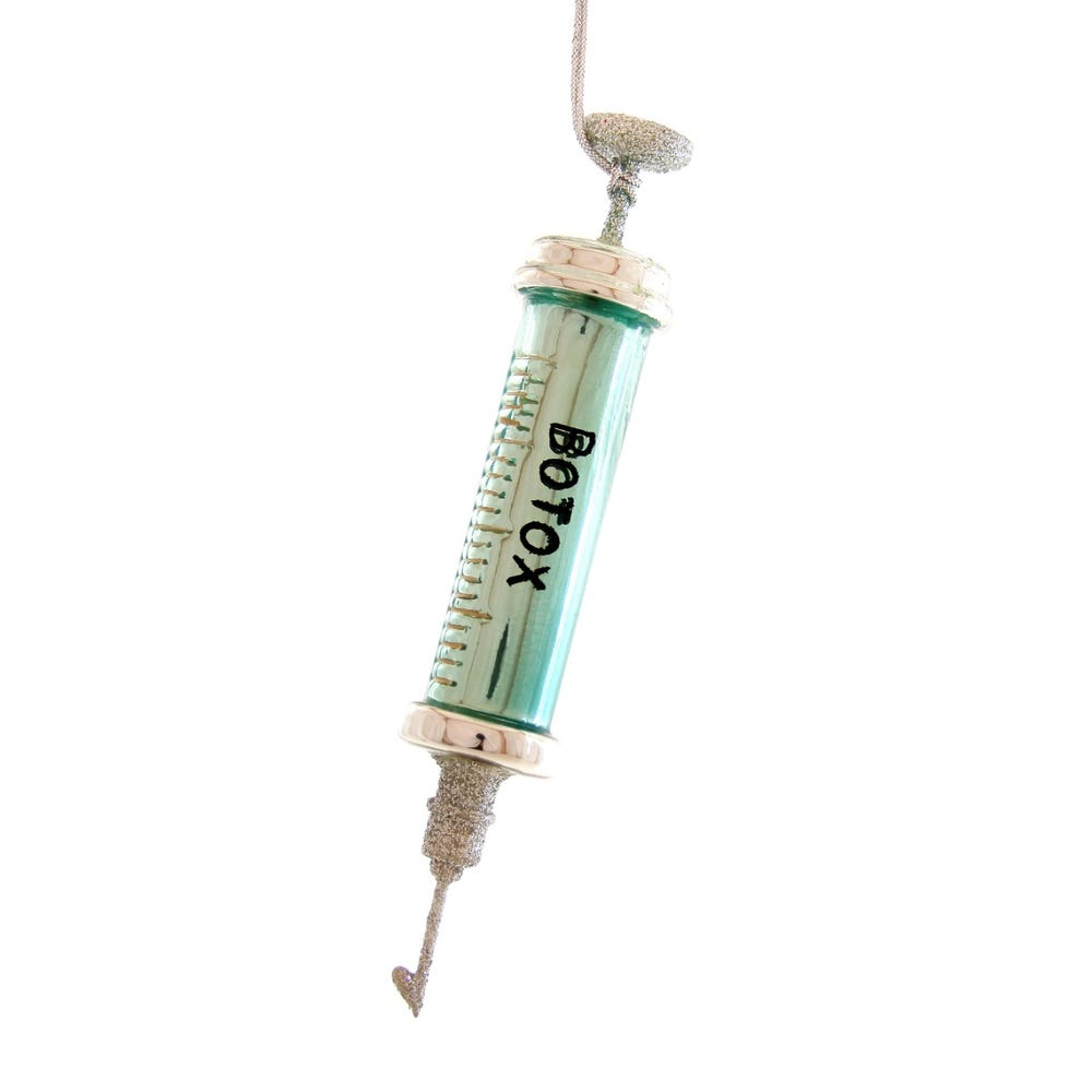 Wrinkle Free Botox Ornament