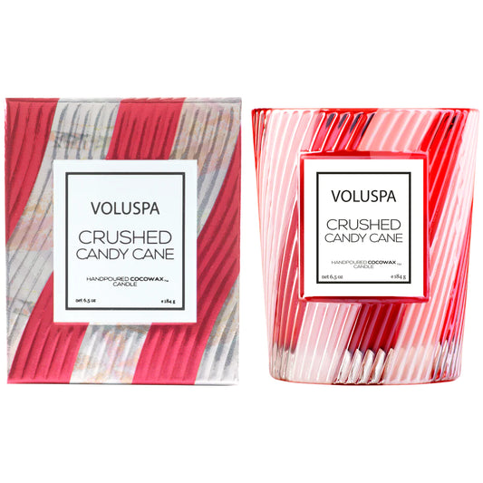 Classic Candle - Crushed Candy Cane