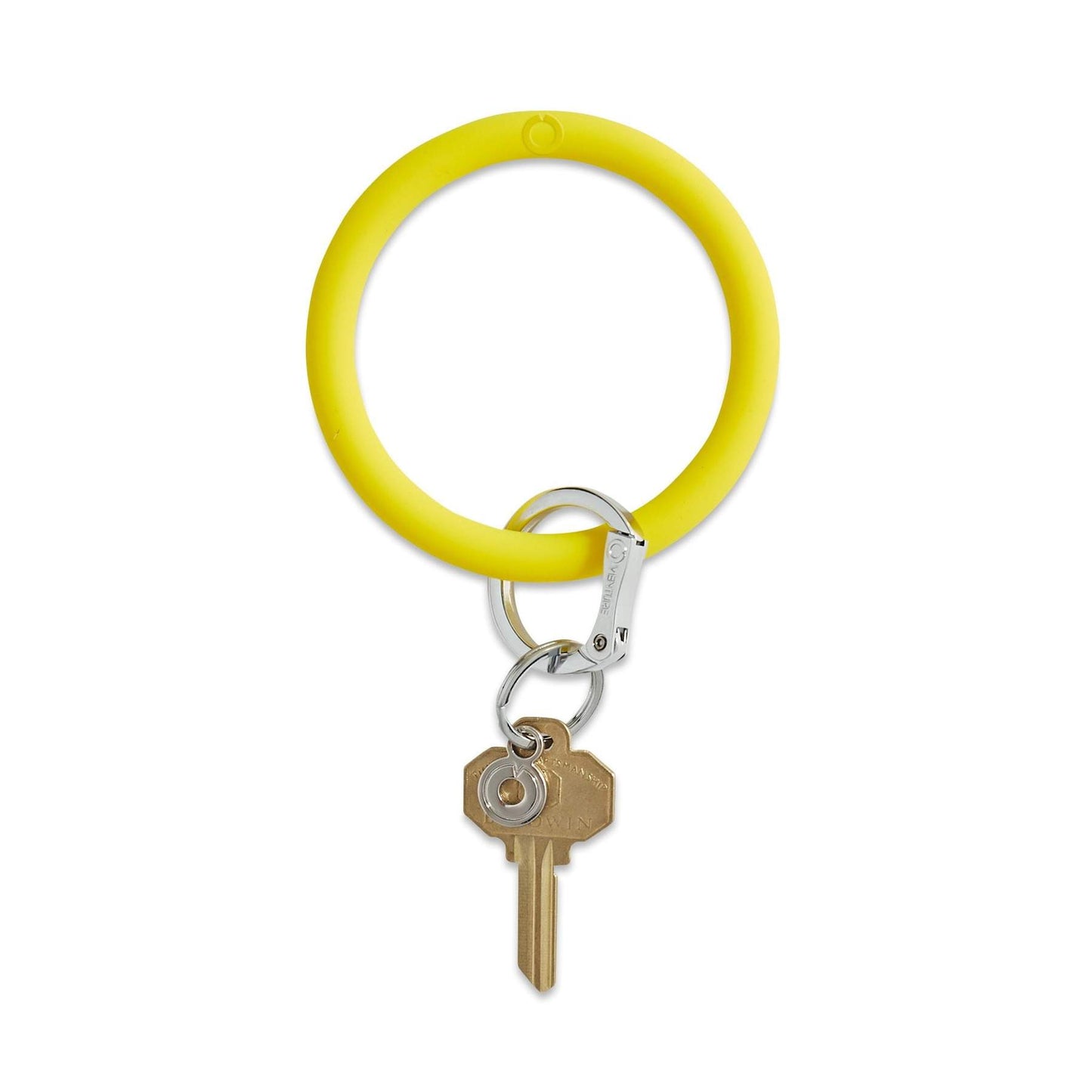 Yellow Big O Keychain